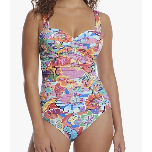 Bleu Rod Beattie Make It Pop Underwire One-Piece Swimsuit 6 New with tags. - Picture 1 of 3